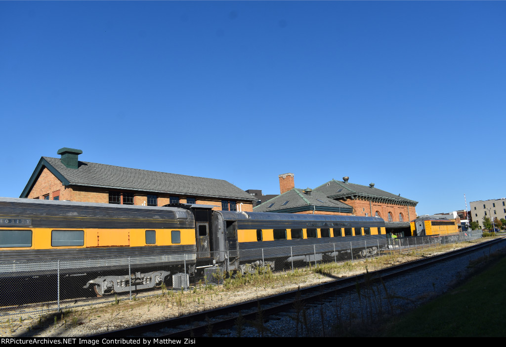 Milwaukee Road 35A and New York Central Coach